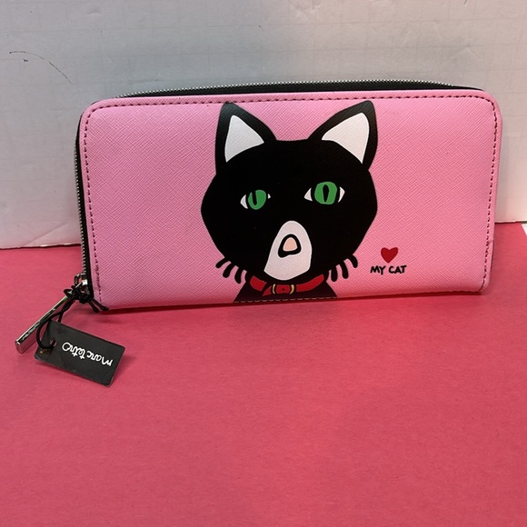 New MarcTetro pink cat wallet “MY CAT ❤️” - Picture 3 of 10
